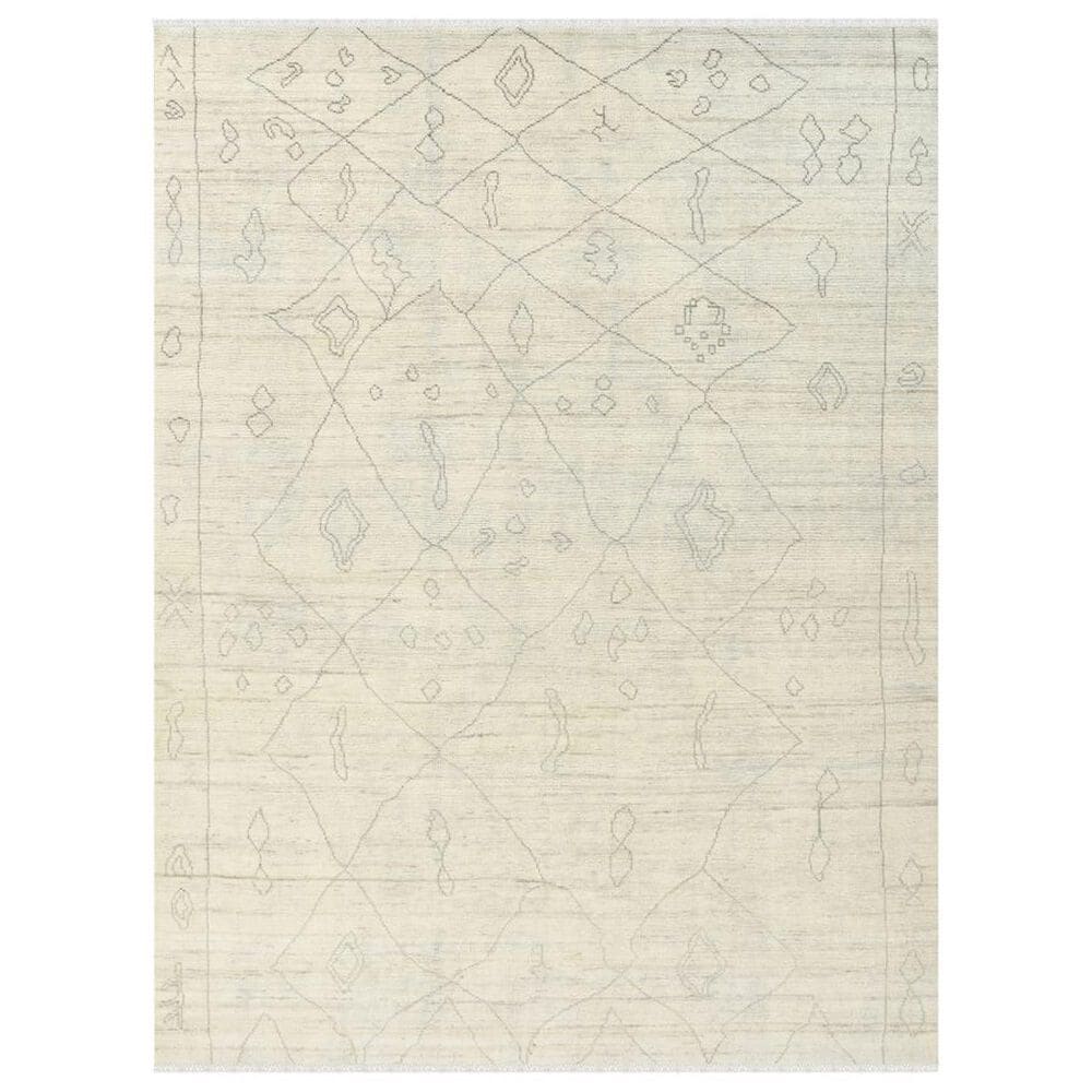 Amer Rugs Anna 10" x 14" Ivory Area Rug, , large