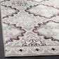 Safavieh Skyler SKY199P 4" x 6" Gray and Pink Area Rug, , large