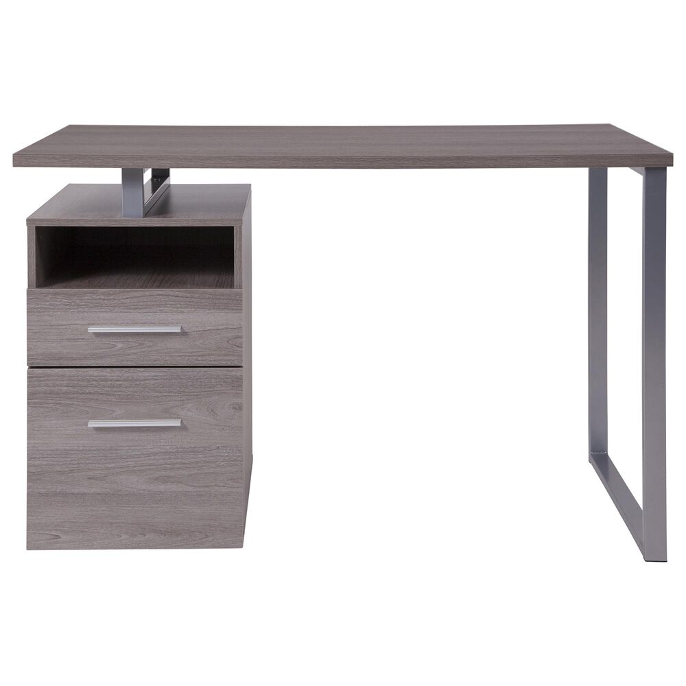 Flash Furniture Harwood Desk in Brown, , large