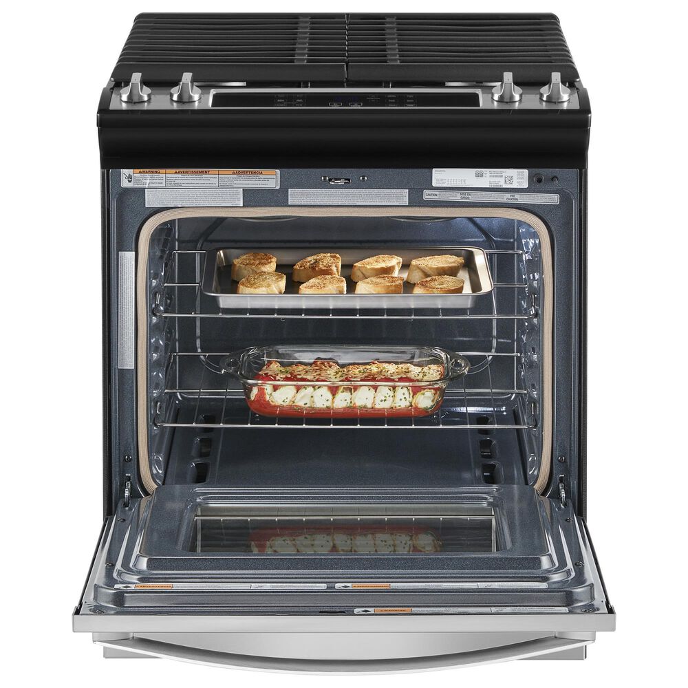 Whirlpool 5 Cu. Ft. Gas Range with Frozen Bake in Stainless Steel, , large