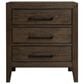 Hawthorne Furniture Norwich King Platform Panel Bed with Dresser and Nightstand in Dark Rustic Oak, , large
