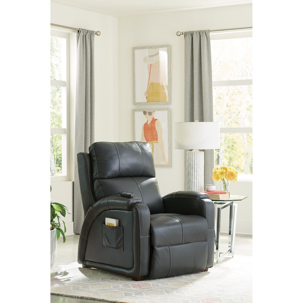 Catnapper Reliever Zero Gravity Power Recliner in Gunmetal, , large