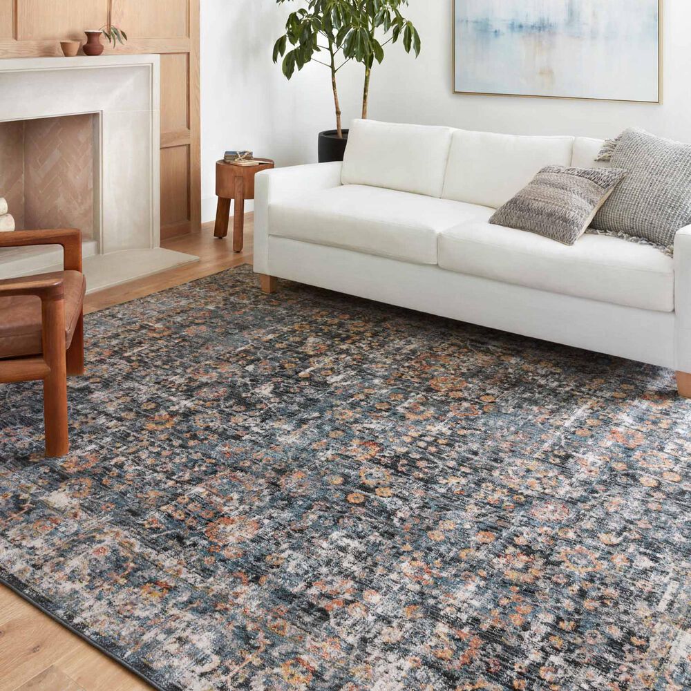 Loloi II Cassandra 7&#39;10&quot; x 10&#39; Blue and Multicolor Area Rug, , large