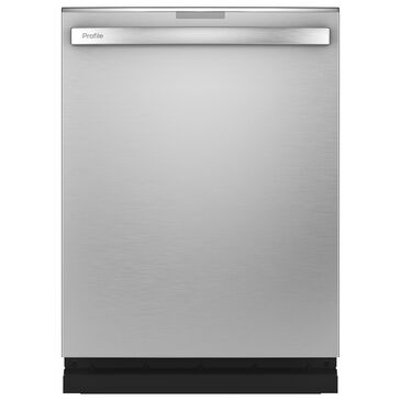 GE Profile 24" Built-In Dishwasher with Hidden Controls in Stainless Steel, , large