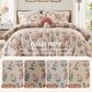 Hampton Park Gwen 4-Piece Full/Queen Comforter Set in Blush, , large