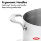 Green Pan Mira 5.2-Quart Covered Casserole with Lid in Stainless Steel, , large
