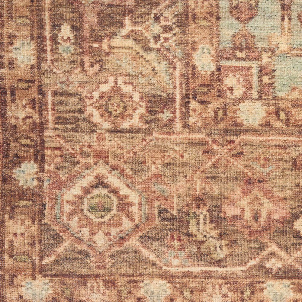 Nourison Vintage Washables Gold 4' x 6' Area Rug, , large