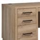 Riva Ridge Harman 3-Piece Executive Desk with Bookcase and File Cabinet Set in Creamy Natural, , large