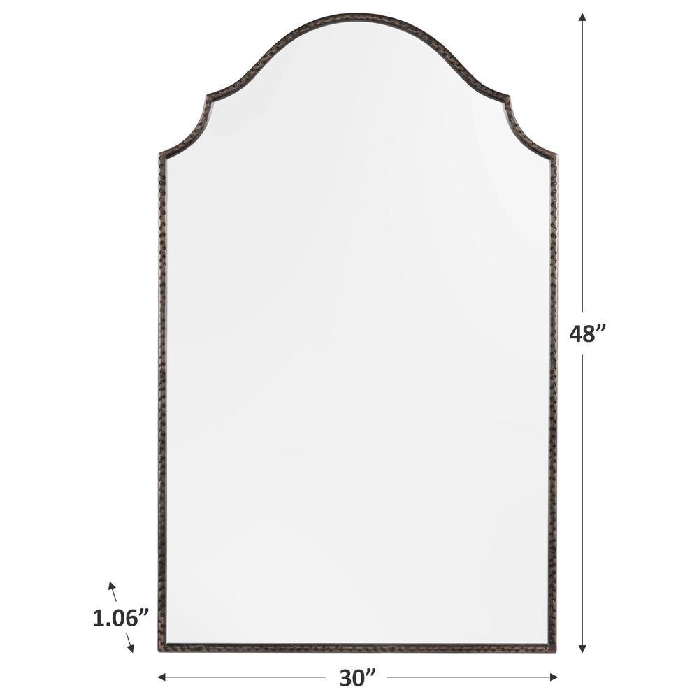 Crestview Collection Waverly Accent Wall Mirror in Black, , large
