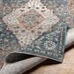 Surya Carlisle Oriental 2" x 2"11" Dark Blue, Light Sage, Dusty Pink, Cream and Medium Brown Area Rug, , large