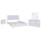 Ashley Jarlee 4-Piece Queen Upholstered Bedroom Set in White, , large