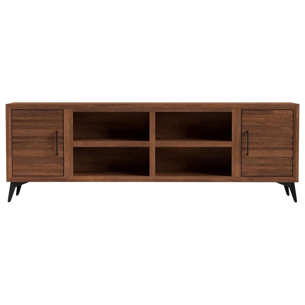 Legends Home Malibu 78" TV Console in Bourbon, , large