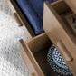 James Martin Vanities Portland 48" Single Bathroom Vanity in Whitewashed Walnut with 3 cm Lime Delight Quartz Top and Rectangular Sink, , large