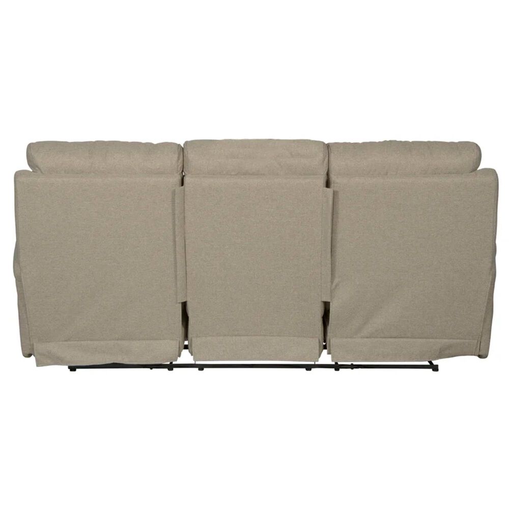 Catnapper Westport Lay Flat Manual Reclining Sofa in Bisque, , large