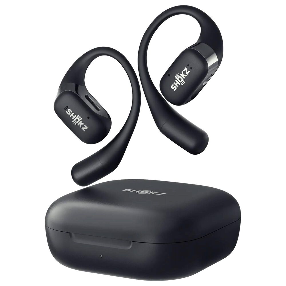 Shokz OpenFit Open-Ear True Wireless Earbuds in Black, , large