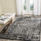Safavieh Evoke EVK256R-3 3" x 5" Black/Grey Area Rug, , large