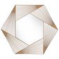 Zuo Modern Aspect Mirror in Gold, , large