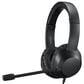 Adesso Wired Stereo Headset with AI Control in Black, , large
