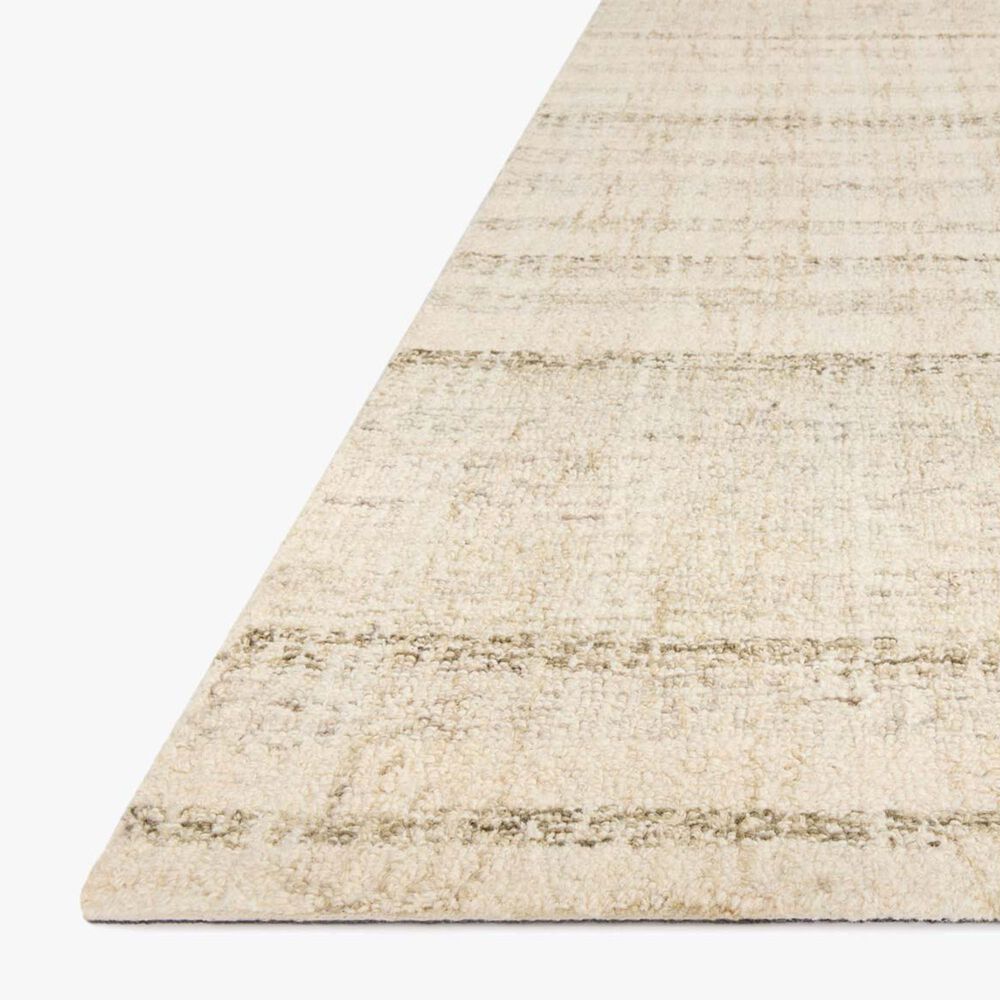 Chris Loves Julia x Loloi Chris 7&#39;9&quot; Square Natural and Sage Area Rug, , large