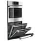 Bosch Benchmark 2-Piece Kitchen Package with 30" Double Electric Wall Oven and 36" Gas Cooktop in Stainless Steel, , large