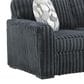 Ashley Midnight-Madness Stationary Sofa in Gunmetal, , large