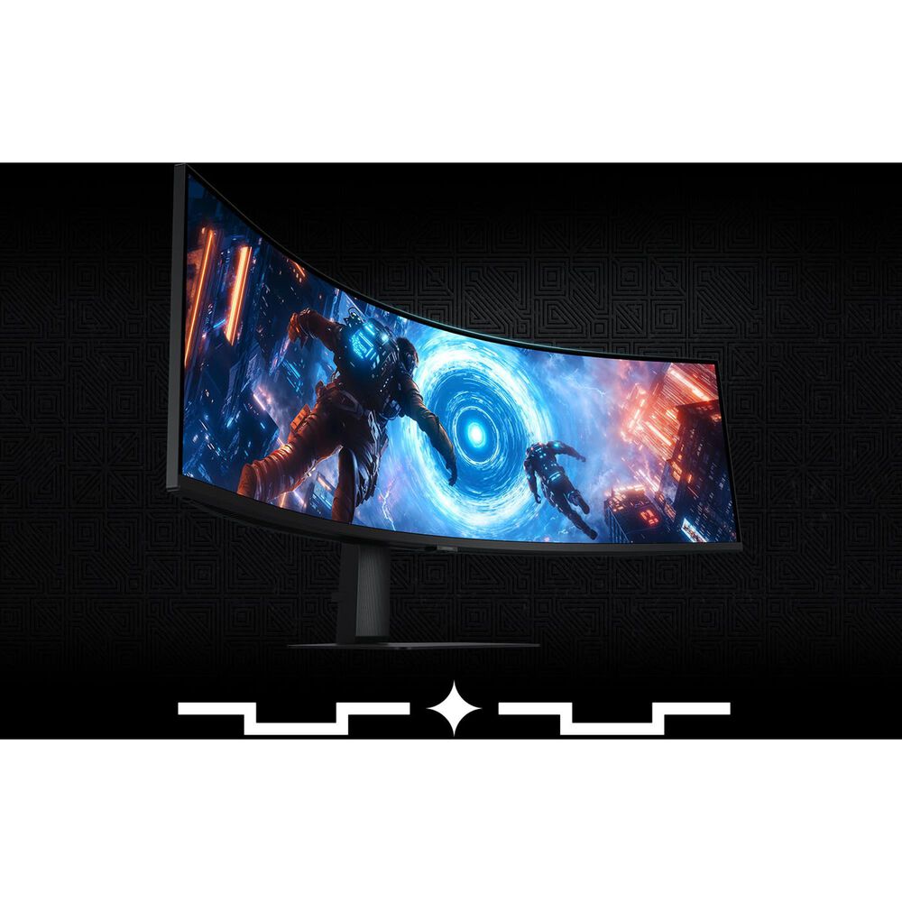 Samsung 49&quot; Odyssey G9 G91F DQHD 144Hz Gaming Monitor in Black, , large