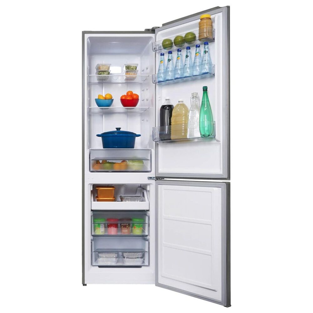 Danby 10.3 Cu. Ft. Apartment Size Bottom Mount Refrigerator in Stainless Steel, , large