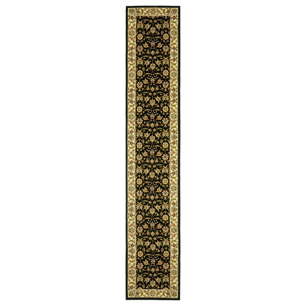 Safavieh Lyndhurst LNH316 2"3" x 12" Black and Ivory Runner, , large
