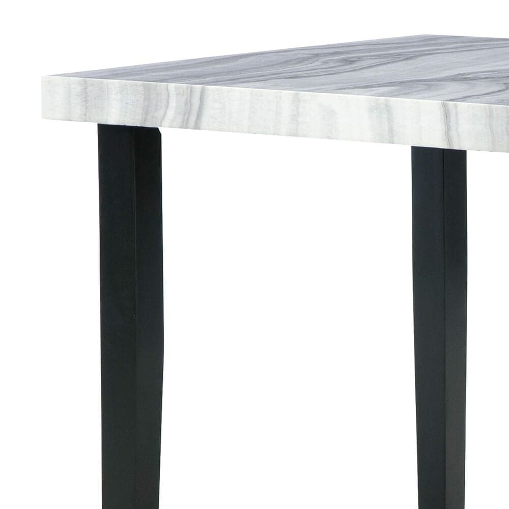 Ashley Mervannie Counter Height Dining Table in Gray and Black - Table Only, , large