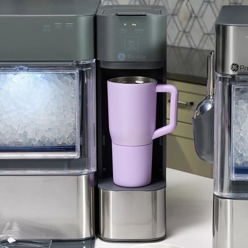GE Profile Profile Coffee Maker with Opal in Stainless Steel and Gray, , large