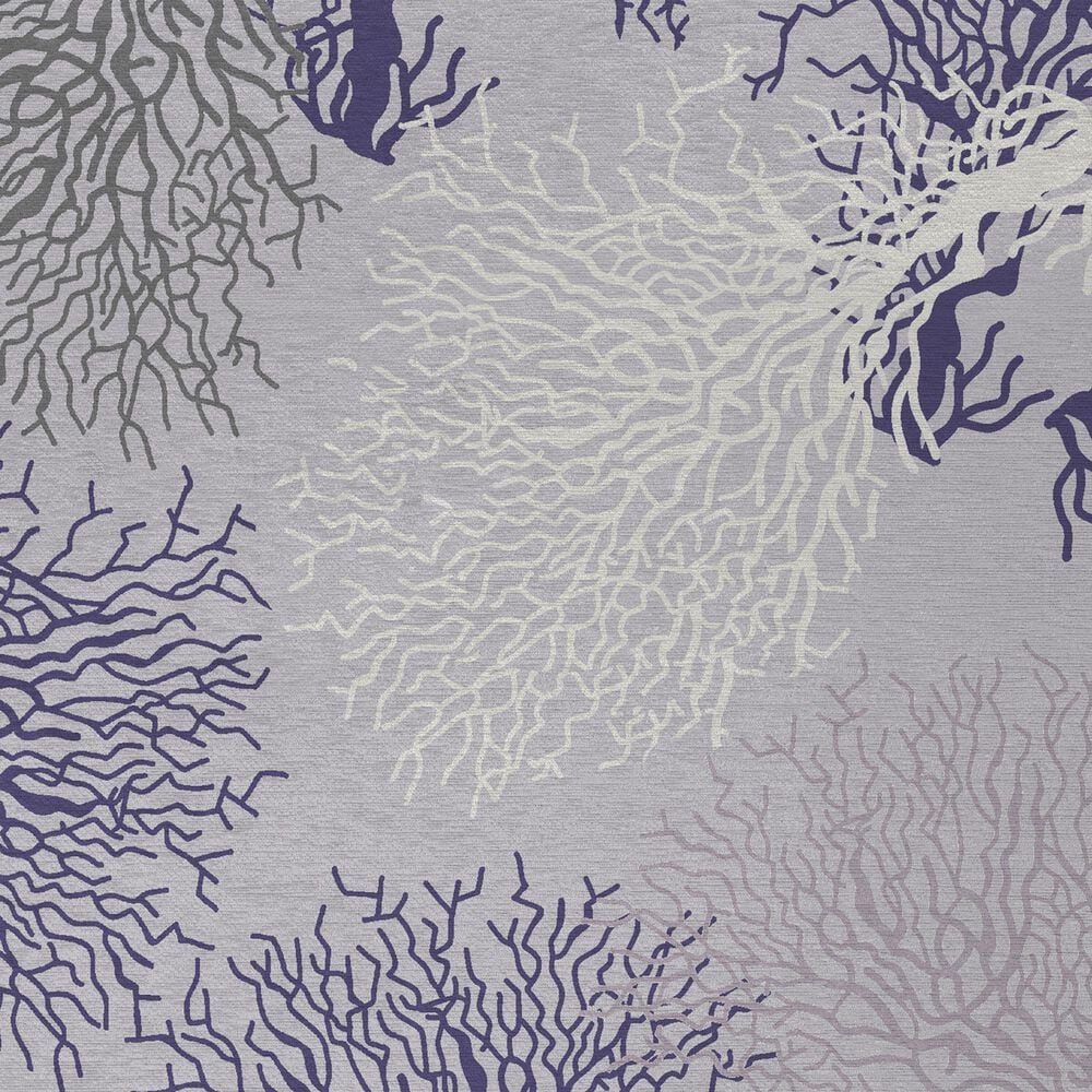 Dalyn Rug Company Seabreeze Animal Print 2&#39;3&quot; x 7&#39;6&quot; Lavender Runner, , large