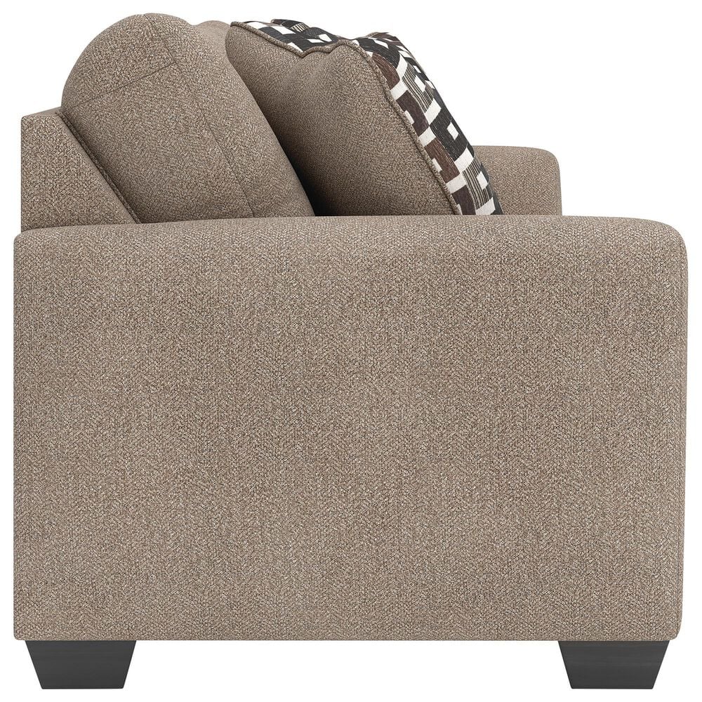 Ashley Triston-Peaks Stationary Sofa in Suede, , large