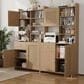 GARVEE 71" Kitchen Pantry Cabinet in Natural, , large