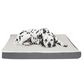 Timberlake Petmaker Small Orthopedic Sherpa Top Pet Bed in Gray, , large