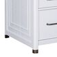 Riva Ridge Norah 68" Executive Desk in White, , large