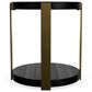 Riverside Furniture Mill River End Table in Black Onyx and Bronze, , large