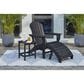 Ashley Sundown Treasure Patio Rectangular End Table in Black, , large
