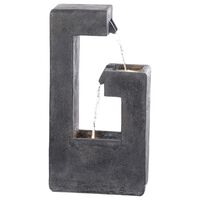 dark resin fountain
