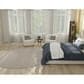 Nourison Courtyard Ivory and Silver 8" Round Indoor/Outdoor Area Rug, , large