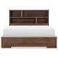 Legacy Classic Architect 3-Piece King Bookcase Bedroom Set in Onyx with LED Lighting, , large