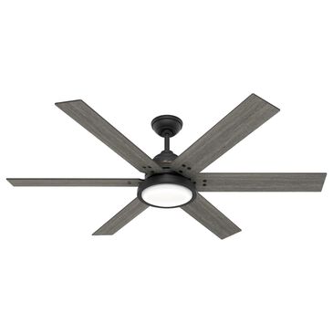 Hunter Warrant 60" Indoor Ceiling Fan in Matte Black, , large