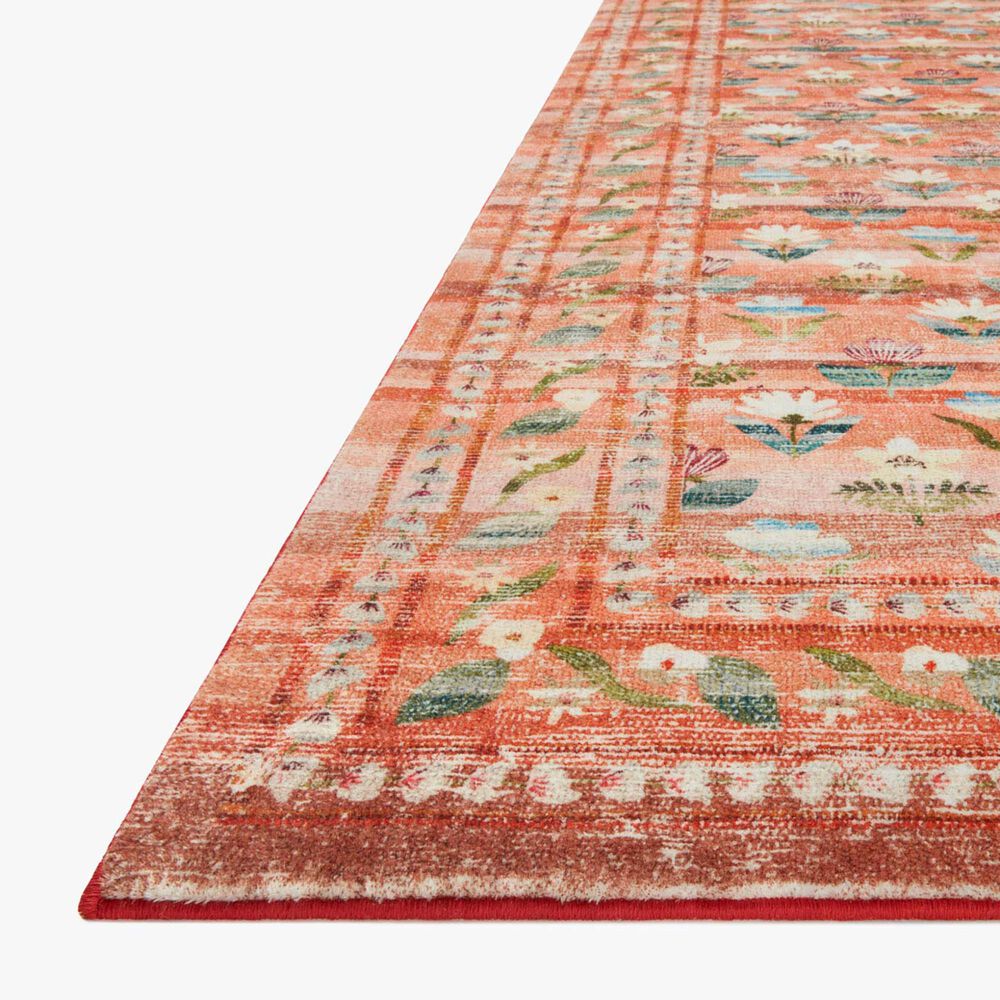 Loloi Courtyard 7&#39;6&quot; x 9&#39;6&quot; Hadley Terracotta Area Rug, , large