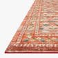 Loloi Courtyard 7"6" x 9"6" Hadley Terracotta Area Rug, , large