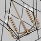 Other Zarra Large 5-Light Pendant in Satin Brass and Midnight Black, , large
