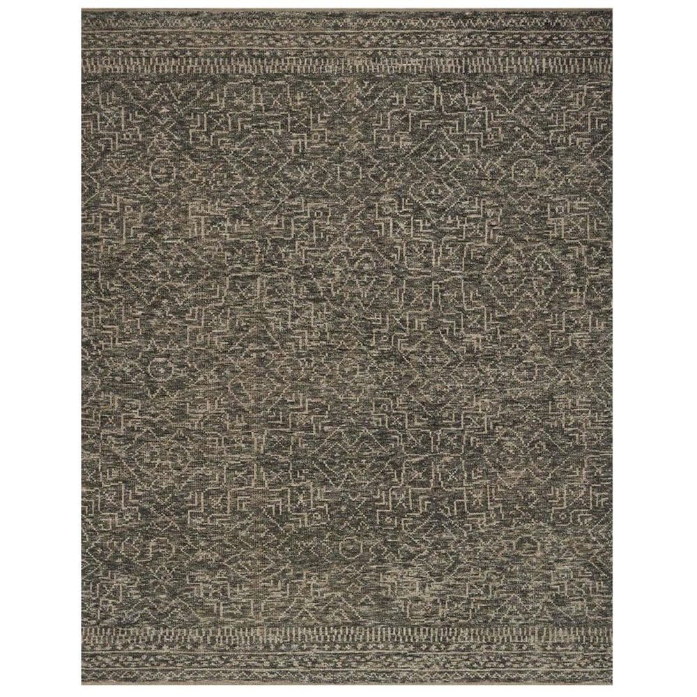 Loloi Odyssey OD-04 7"9" x 9"9" Charcoal and Taupe Area Rug, , large