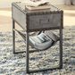 Ashley Derrylin End Table in Bronze and Brown, , large