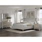 Vantage Mezzanine Queen Upholstered Shelter Bed in Dove Gray, , large