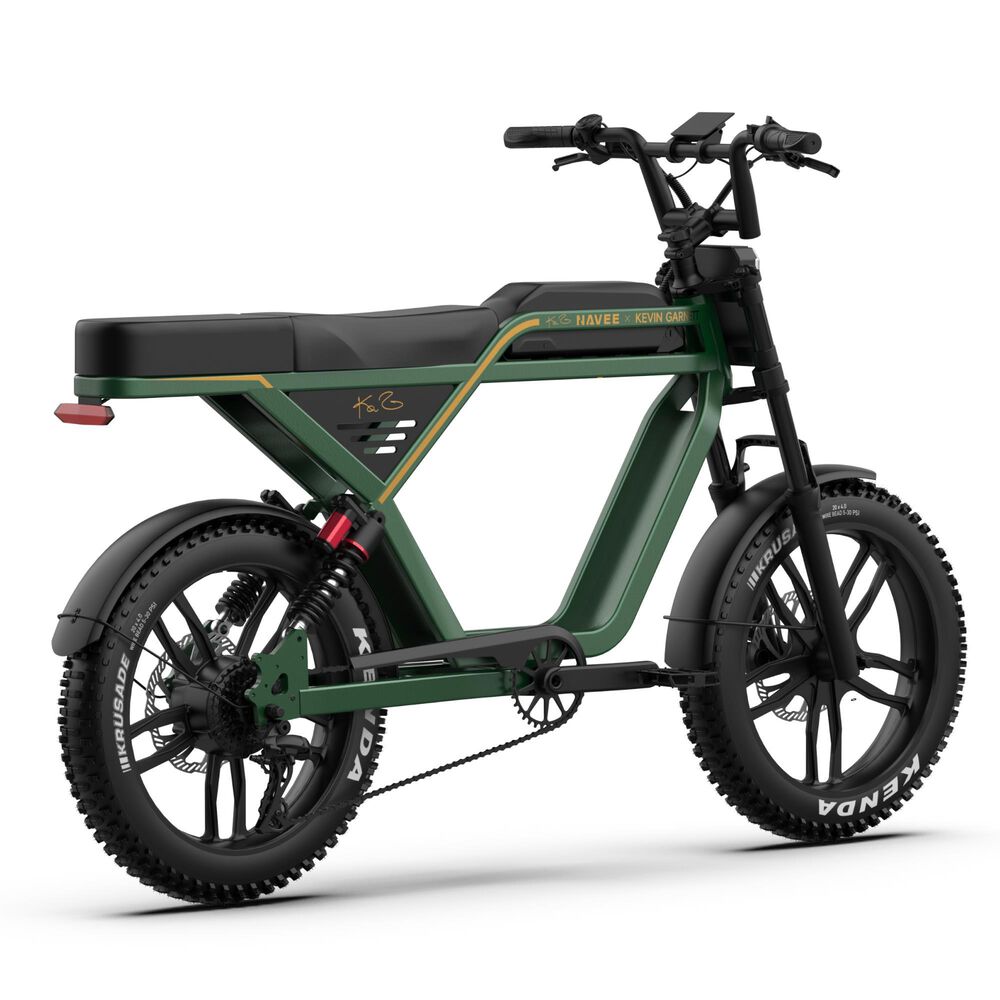 Navee KG05 Electric Bicycle in Green and Gold, , large