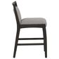 Linon Home Decor Skylar Counter Stool in Grey, , large