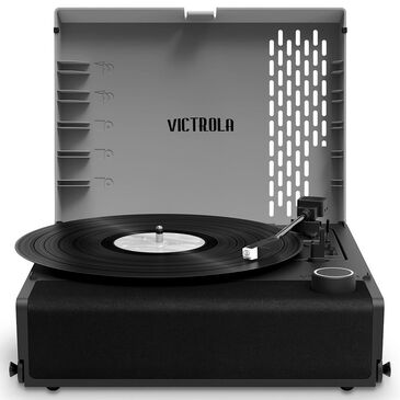 Victrola Revolution GO Portable Rechargeable Record Player in Slate Grey, , large